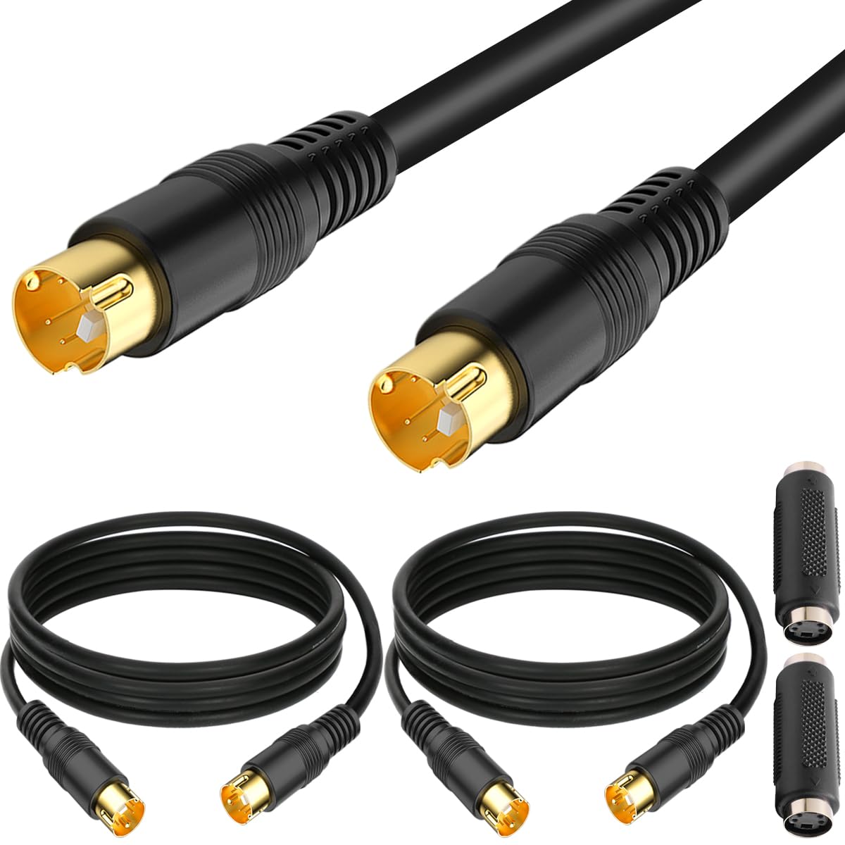 DKARDU S-Video Cable SVHS 4-PIN SVideo Male to Male Cord